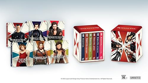 Resident Evil (Steelbook Collection)/Six Movie Collection@4K-UHD