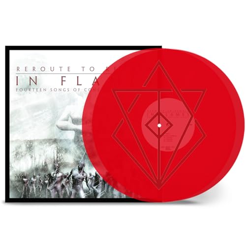 In Flames/Reroute to Remain (Transparent Red Vinyl)@Remaster 2023@2LP w/ Eteched D-side