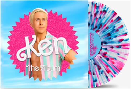 Barbie The Album/Soundtrack (Clear w/Blue Splatter Vinyl)@Ken Exclusive Cover