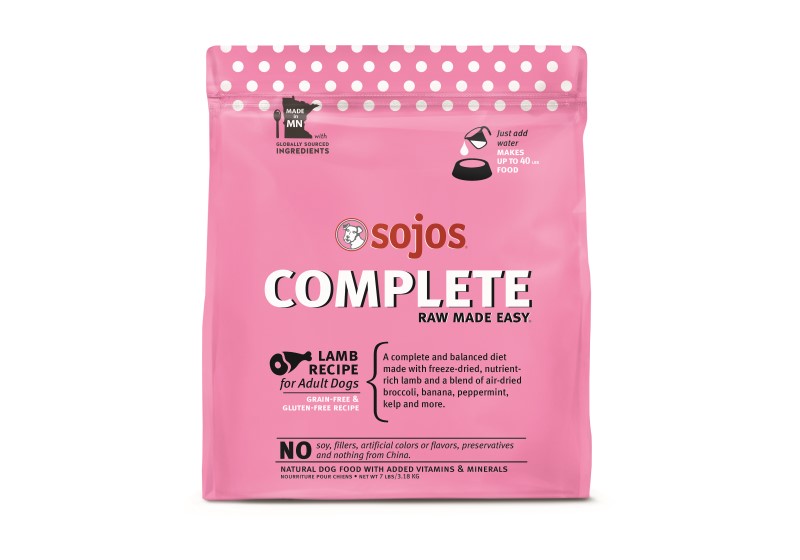 Sojos Complete Dog Food Lamb Recipe