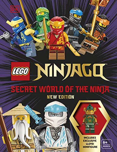 DK/LEGO Ninjago Secret World of the Ninja@With Lloyd LEGO Minifigure