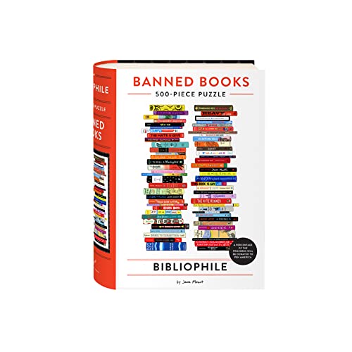 Puzzle/Bibliophile Banned Books@500-Piece