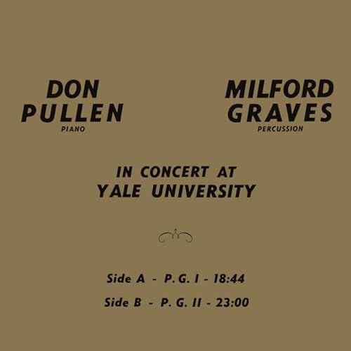 Graves,Milford / Pullen,Don/In Concert At Yale University@Amped Non Exclusive