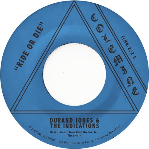 Durand Jones & The Indications/Ride Or Die / More Than Ever (Red Vinyl)@Amped Exclusive