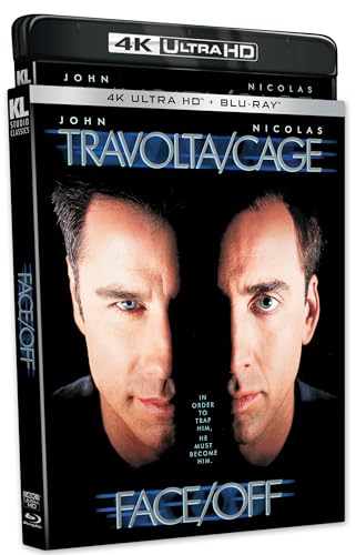 Face/Off (1997) (KL Studio Classics)/John Travolta, Nicolas Cage, and Joan Allen@R@4K Ultra HD + Blu-ray