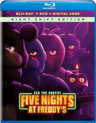 Five Nights At Freddy's/Five Nights At Freddy's@Pg13@Blu-Ray/DVD/Digital/2023/2 Disc