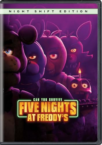 Five Nights at Freddy's (2023)/Josh Hutcherson, Elizabeth Lail, and Piper Rubio@PG-13@DVD