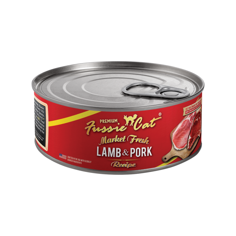 Fussie Cat Market Fresh Lamb & Pork Recipe Canned Cat Food