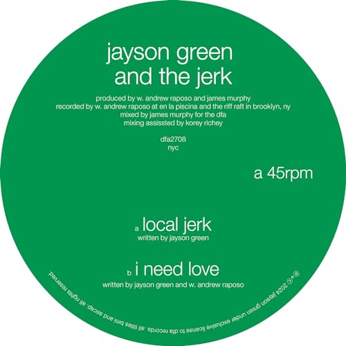 Jayson Green & The Jerk/Local Jerk / I Need Love@Explicit Version@Amped Exclusive