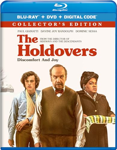 The Holdovers (2023)/Paul Giamatti, Da'Vine Joy Randolph, and Dominic Sessa@R@Blu-ray + DVD
