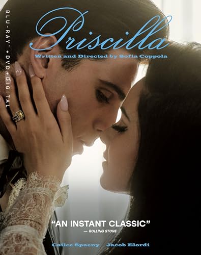 Priscilla (2023)/Cailee Spaeny, Jacob Elordi, and Dagmara Dominczyk@R@Blu-ray