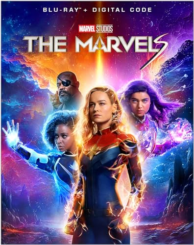 The Marvels (2023)/Brie Larson, Teyonah Parris, and Iman Vellani@PG-13@Blu-ray