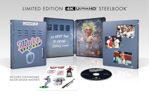 Major League/Berenger/Sheen/Bernsen@4K-UHD Steelbook