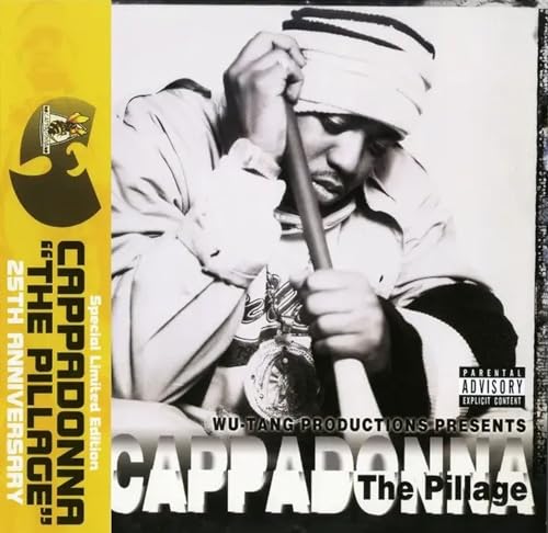 Cappadonna/The Pillage (Clear w/ Black Swirl Vinyl)@2LP / Ltd. 2000