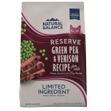 Natural Balance L.I.D. Limited Ingredient Diets® Green Pea & Venison Dry Cat Formula
