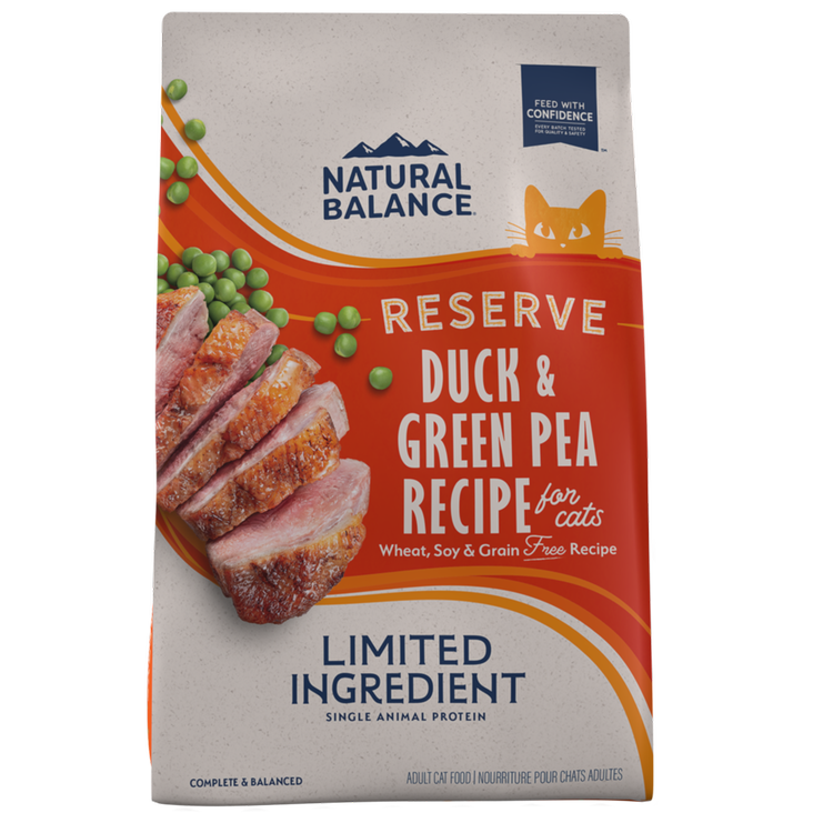Natural Balance L.I.D. Limited Ingredient Diets® Green Pea & Duck Dry Cat Formula