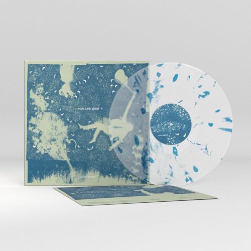 Iron & Wine/Light Verse (Clear w/ Blue Swirl Vinyl)