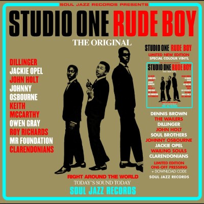 Soul Jazz Records presents/STUDIO ONE RUDE BOY (Red & Cyan Vinyl)@RSD Exclusive@2LP w/ download card
