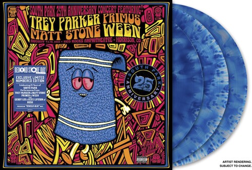 South Park/The 25th Anniversary Concert (Towelie-Blue Vinyl)@RSD Exclusive / Ltd. 4000 USA@3LP