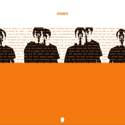 Shiner/The Egg (Orange Vinyl)