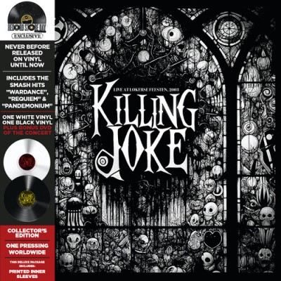 Killing Joke/Live At Lokerse Feesten 2003 (Black/White Vinyl)@Amped Exclusive