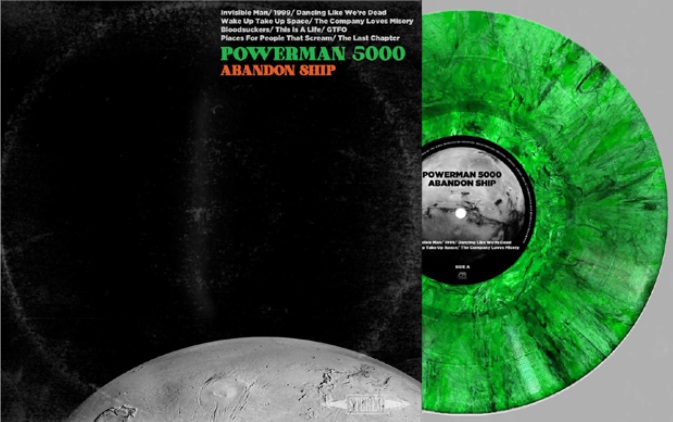 Powerman 5000/Abandon Ship - Green Marble@Amped Exclusive