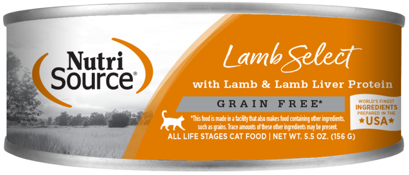 NutriSource® Lamb Select Healthy Grain Free Wet Cat Food
