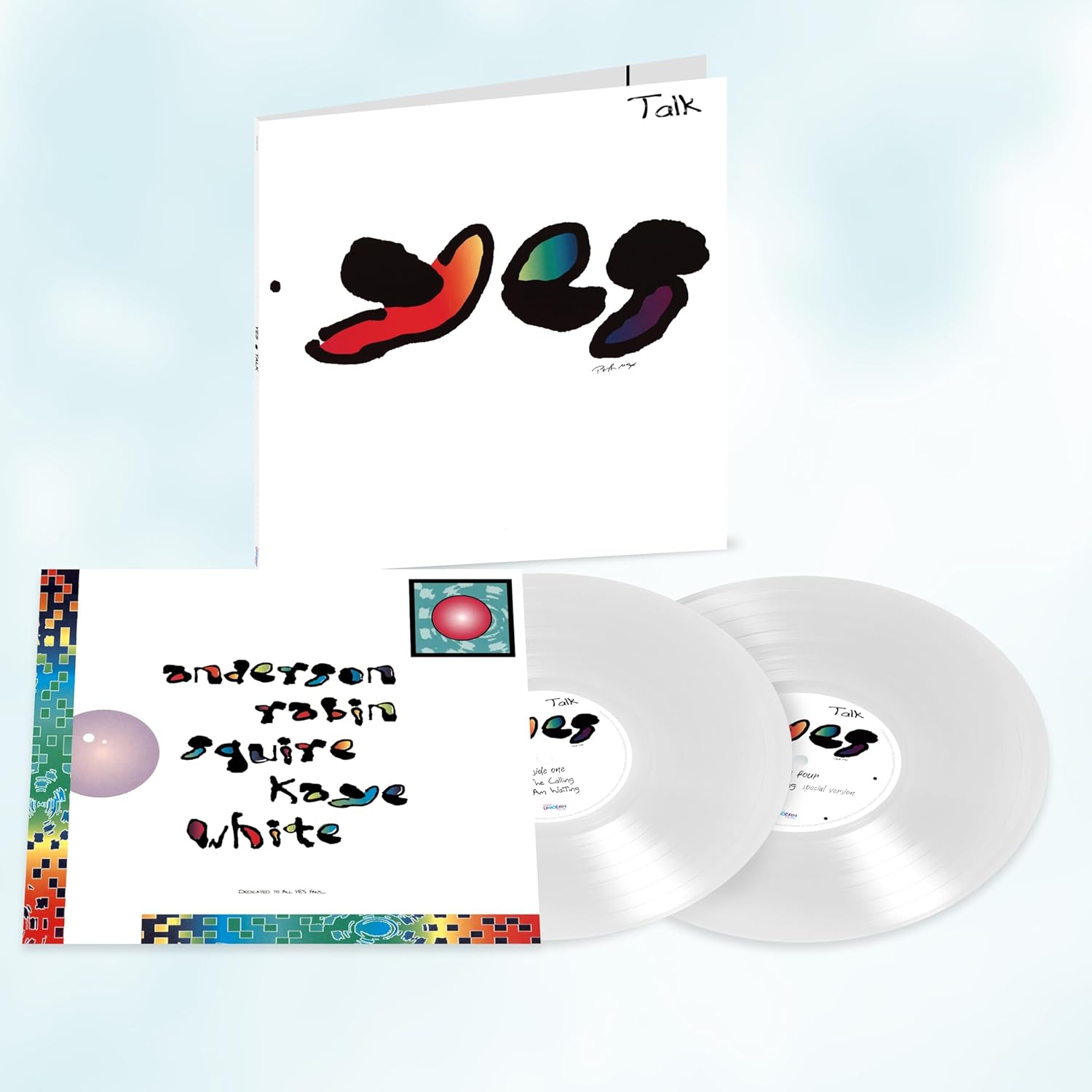 Yes/Talk - 30th Anniversary Edition (White Vinyl)@2LP