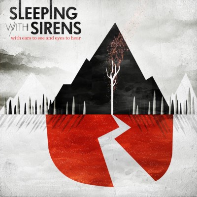 Sleeping With Sirens/With Ears To See & Eyes To Hear (CLEAR w/ BLACK SPLATTER Vinyl)@Clear With Black Splatter