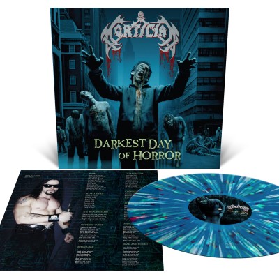 Mortician/Darkest Day Of Horror (Sea Blue w. Splatter Vinyl)