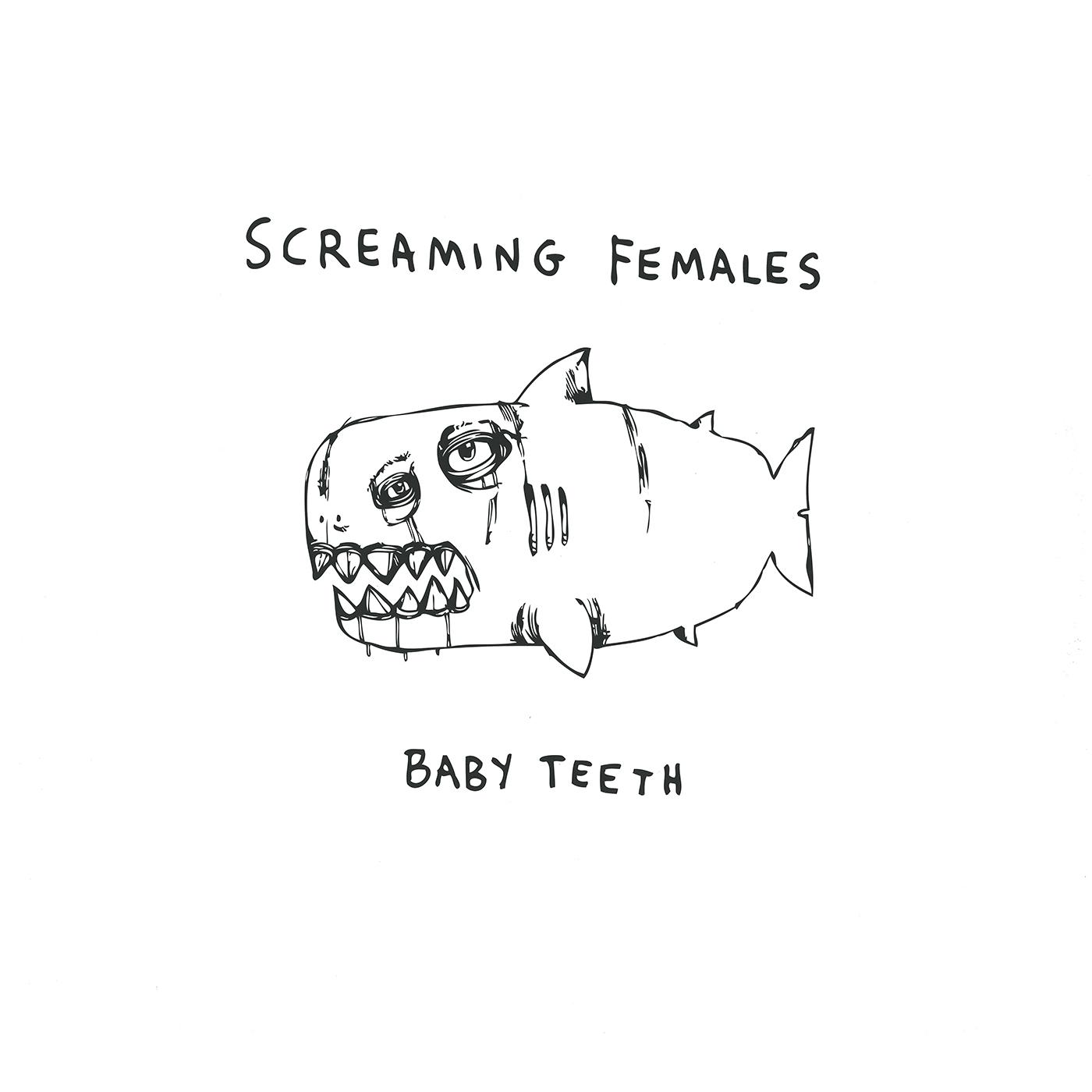 Screaming Females/Baby Teeth (BLUE VINYL)