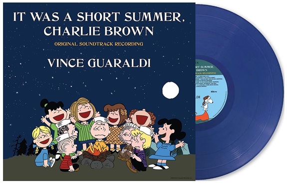 Vince Guaraldi/It Was a Short Summer, Charlie Brown (Summer Night Blue Vinyl)