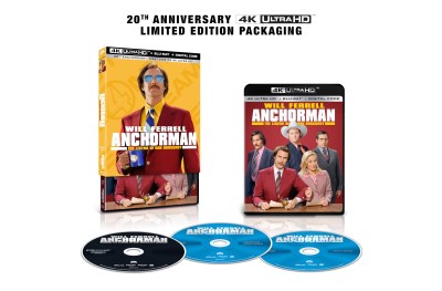 Anchorman: The Legend of Ron Burgundy/Ferrell/Applegate/ Rudd@4K-UHD