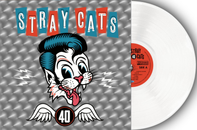 Stray Cats/40 (White Vinyl)
