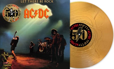 AC/DC/Let There Be Rock (Gold Vinyl)@50th Anniversary