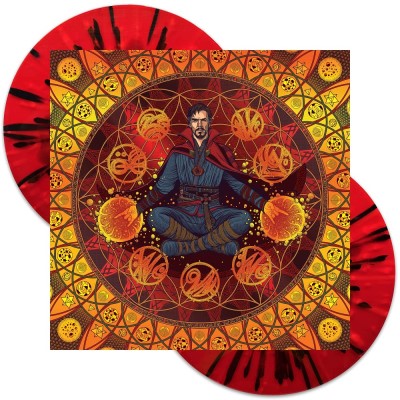 Doctor Strange In The Multiverse Of Madness/Soundtrack (Red w/ Black Splatter Vinyl)@2LP