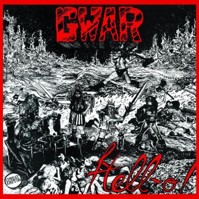 GWAR/Hell-O! (36th Anniversary Edition) (RED & CLEAR SPLATTER VINYL)
