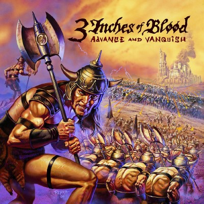 3 Inches Of Blood/Advance & Vanquish (Remastered, 20th Anniversary) (ORANGE & BLACK ASHEN DAWN VINYL)