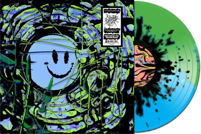 Thotcrime/Connection Anxiety (Green & Blue Split w/Black Splatter Vinyl)