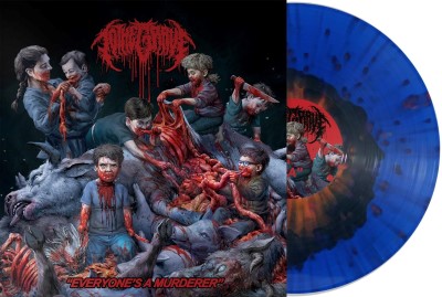 To The Grave/Everyone's A Murderer (Blue/Black Splatter Vinyl)