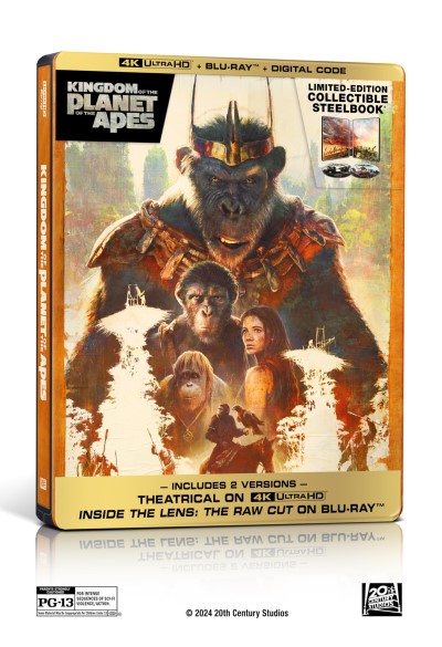 Kingdom Of The Planet Of The Apes (Steelbook)/Durand/Macon/Macy@4K-UHD