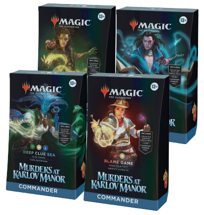 Magic The Gathering Cards/Murders At Karlov Manor Commander Deck@One of Four at Random