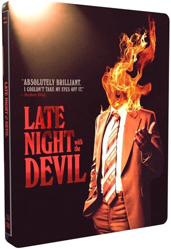 Late Night With the Devil/Dastmalchian/Gordon/Bliss@Blu-Ray Steelbook@NR