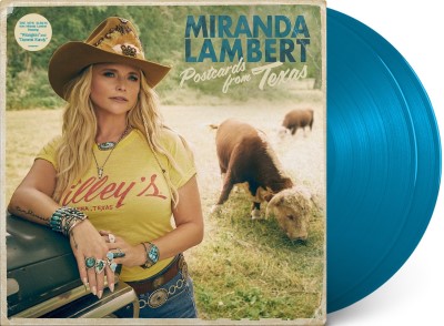 Miranda Lambert/Postcards from Texas (Sea Blue Vinyl)@2LP