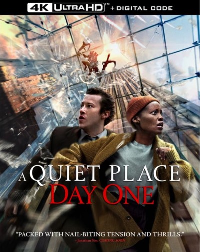 A Quiet Place: Day One (2024)/Lupita Nyong'o, Joseph Quinn, and Aex Wolff@Pg-13@4K Ultra HD