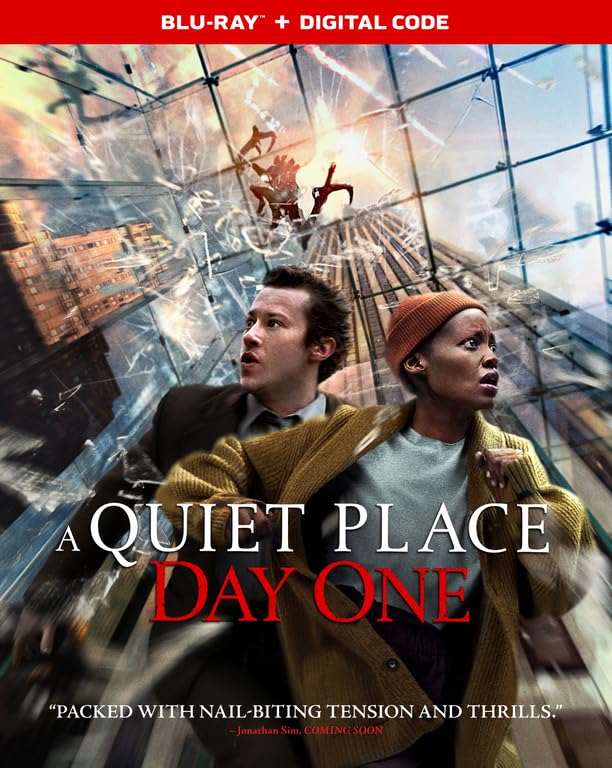 A Quiet Place: Day One (2024)/Lupita Nyong'o, Joseph Quinn, and Aex Wolff@BLU-RAY