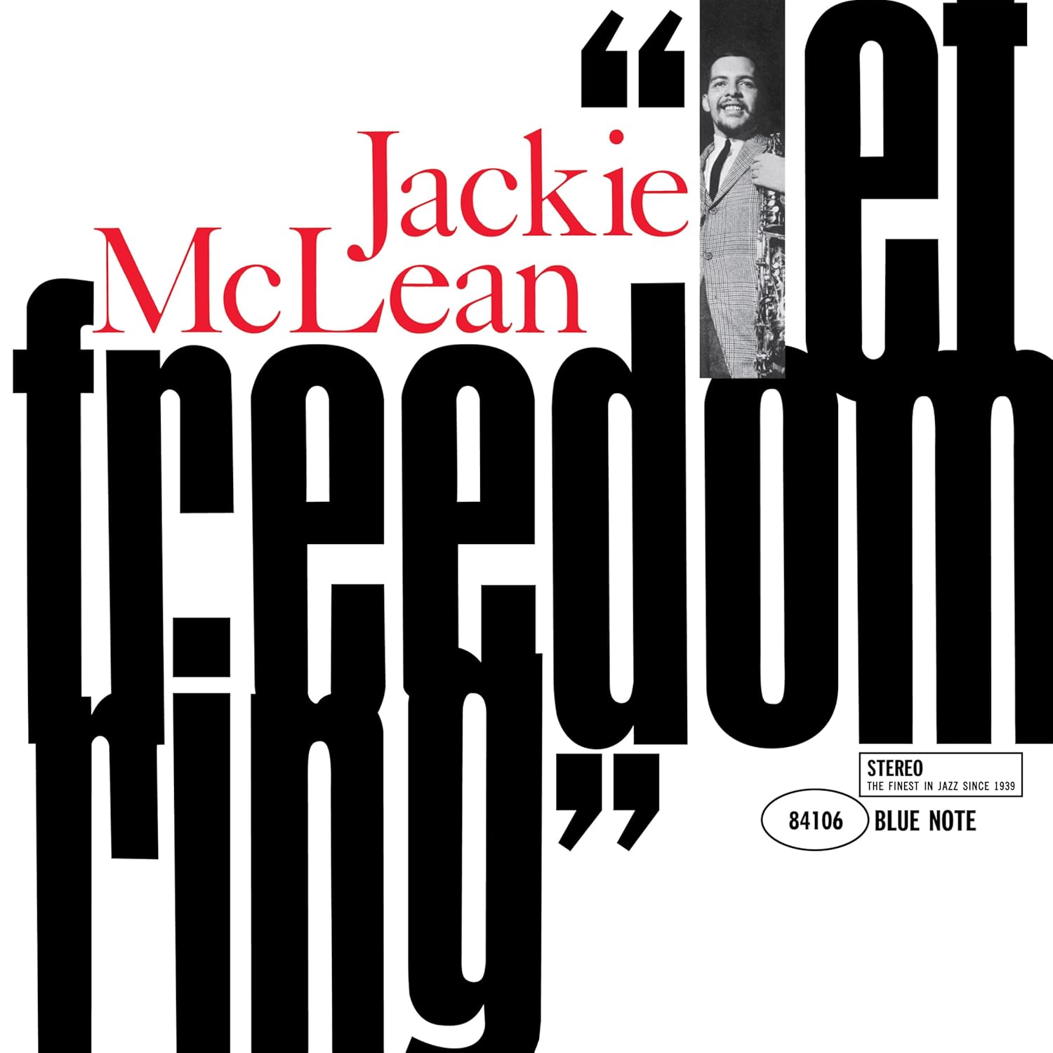 Jackie McLean/Let Freedom Ring@Blue Note Tone Poet Series@LP