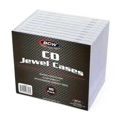 CD Jewel Cases/10 Pack
