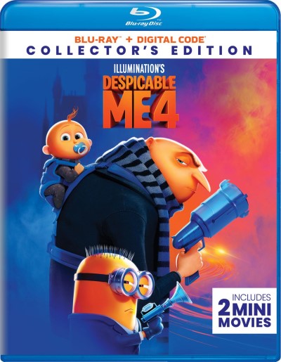 Despicable Me 4 (2024)/Steve Carell, Kristen Wiig, and Pierre Coffin@PG@Blu-ray