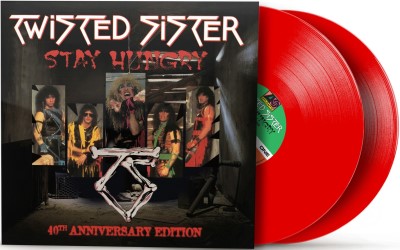 Twisted Sister/Stay Hungry (40th Anniversary Edition) (Translucent Red Vinyl)@Rocktober@2LP